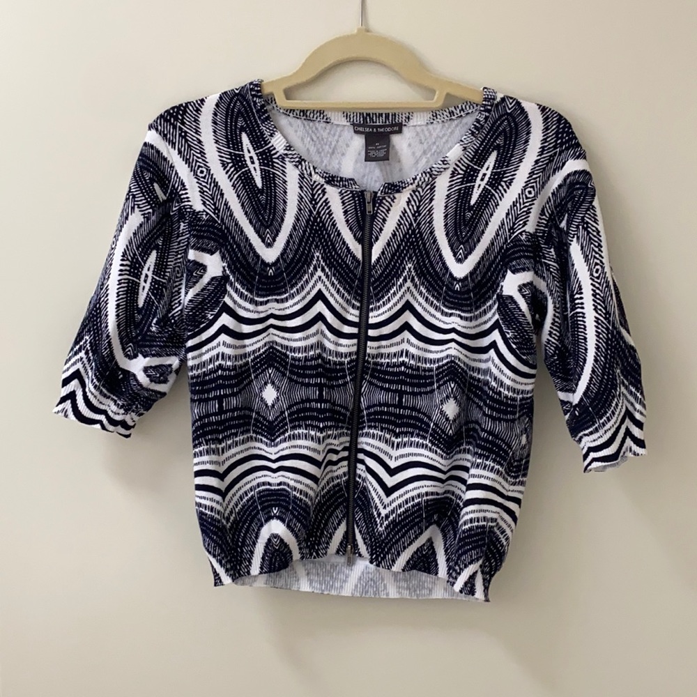 Zip up sweater